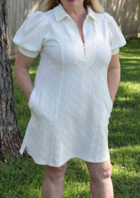 Entro - Half Zipper Dress