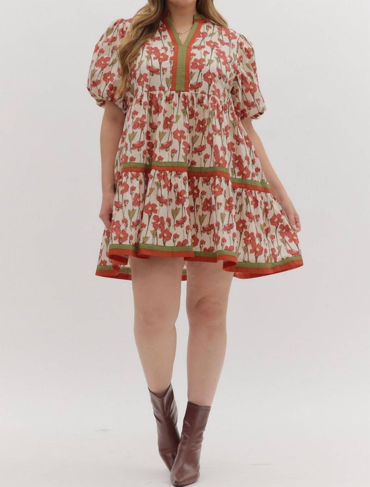 Entro - Harlow Mini Dress - Plus