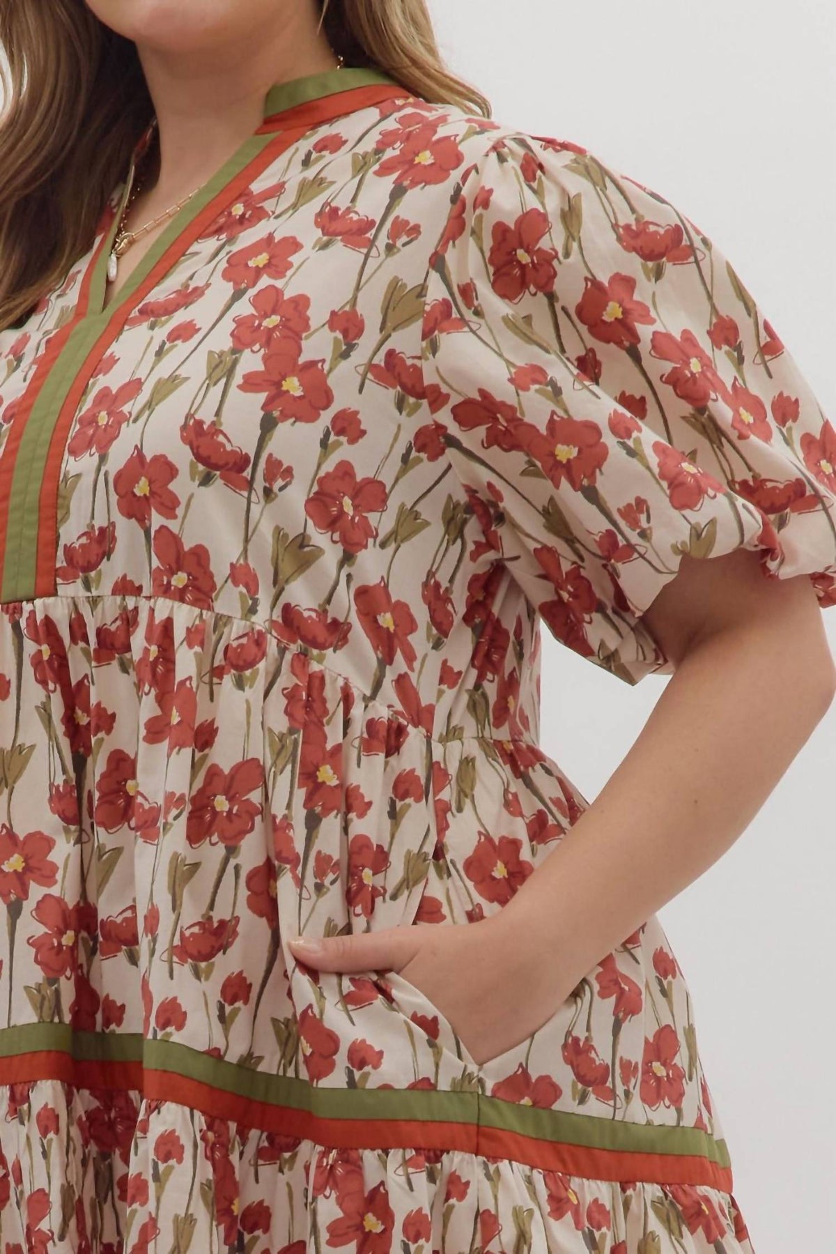 Entro - Harlow Mini Dress - Plus