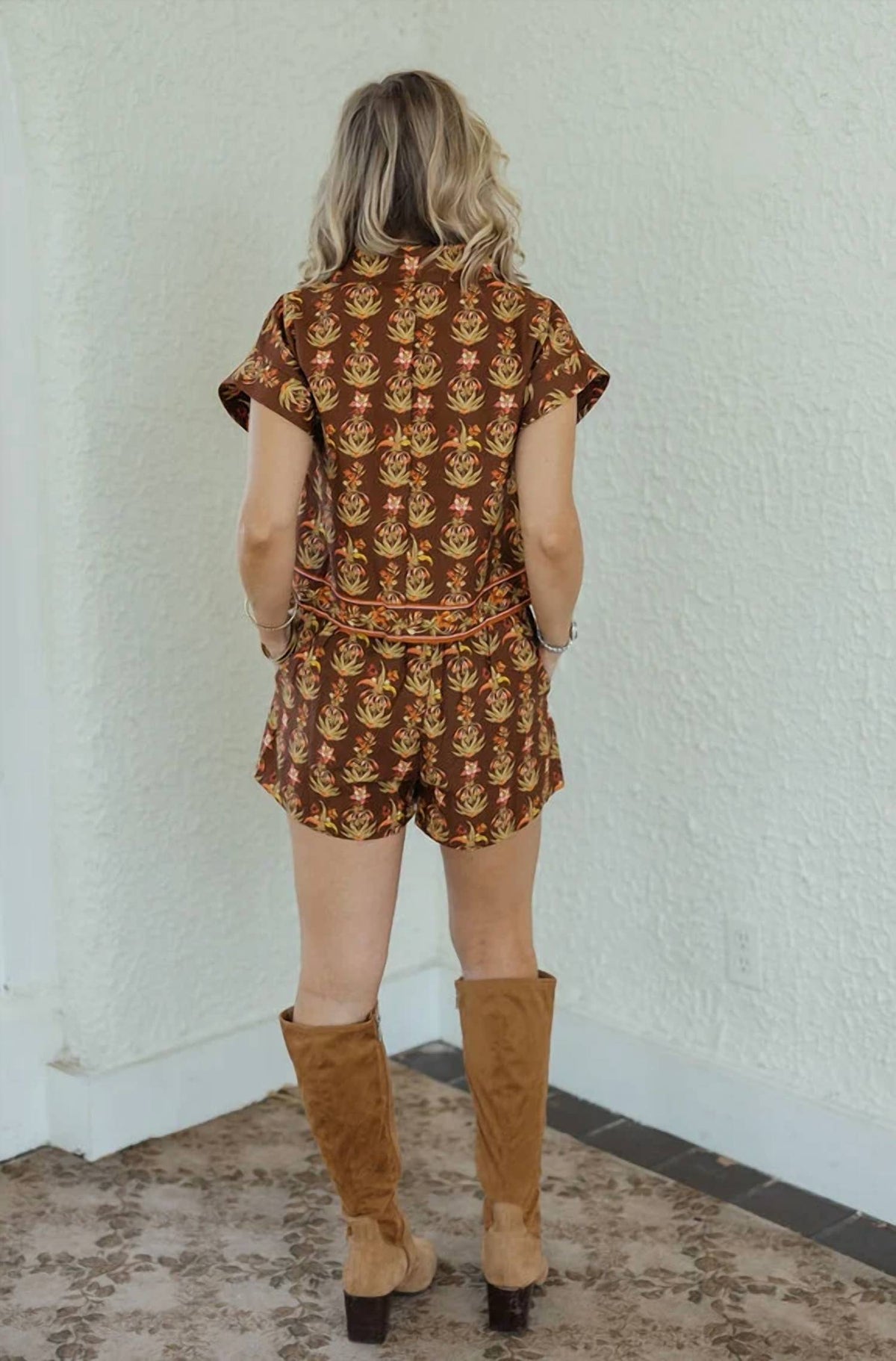 Entro - Hazel Floral Skort