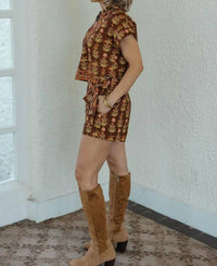 Entro - Hazel Floral Top