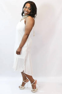 Entro - High Low Midi Dress