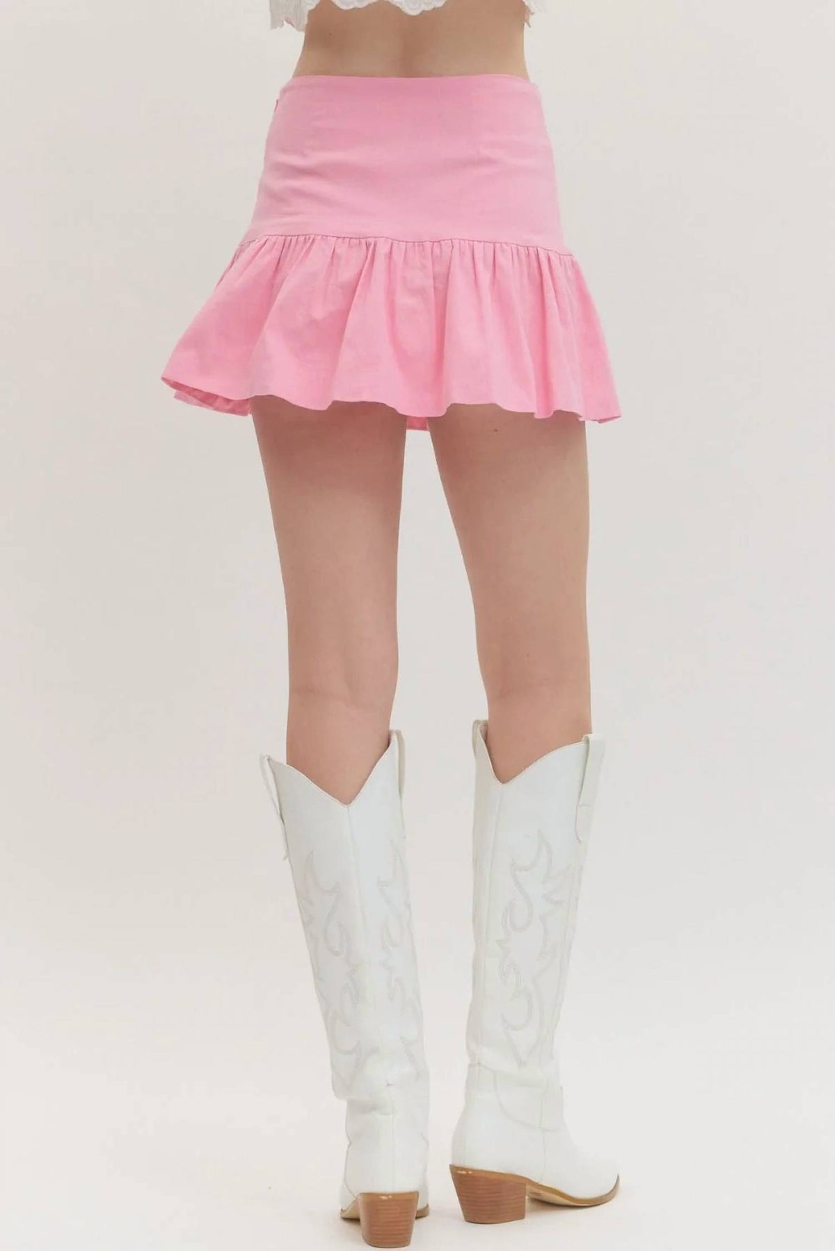 Entro - High-waist Power Skirt