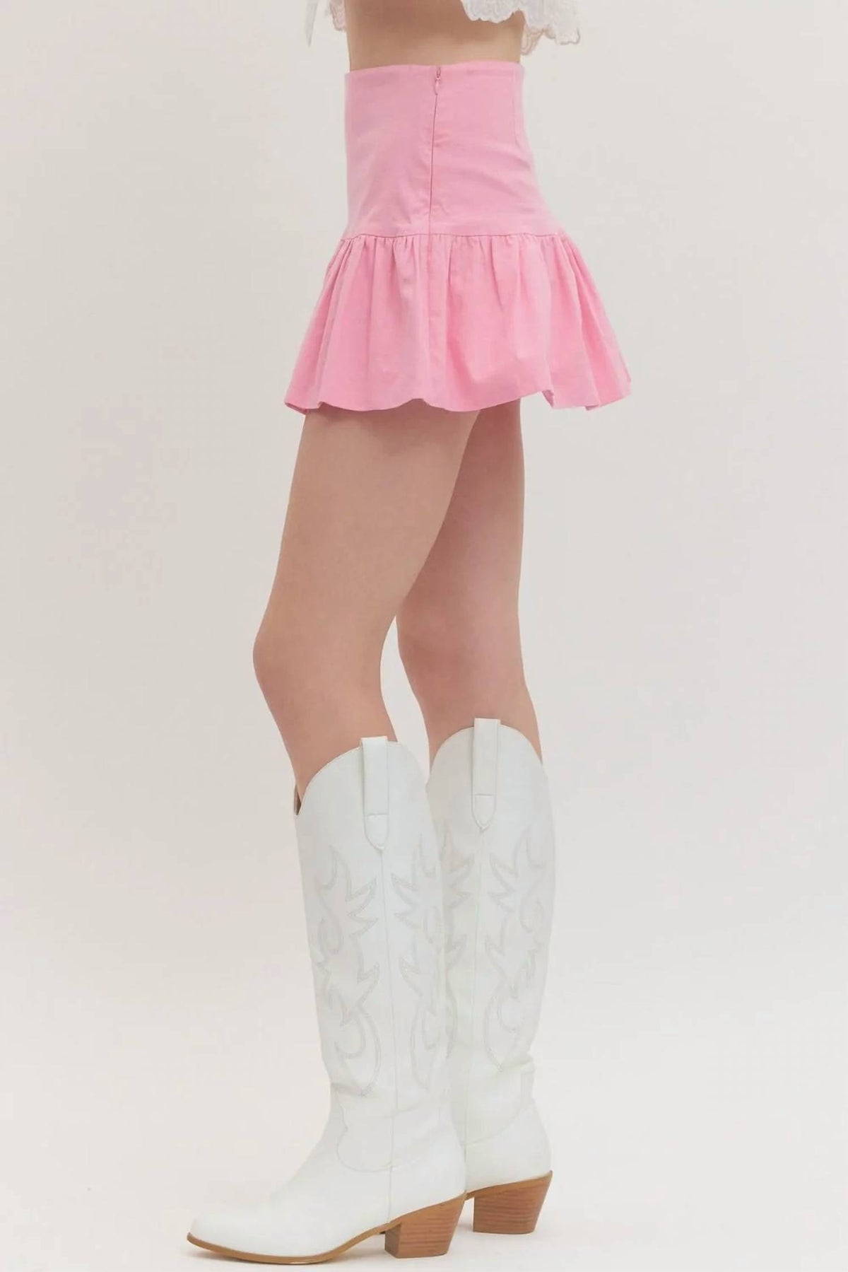 Entro - High-waist Power Skirt