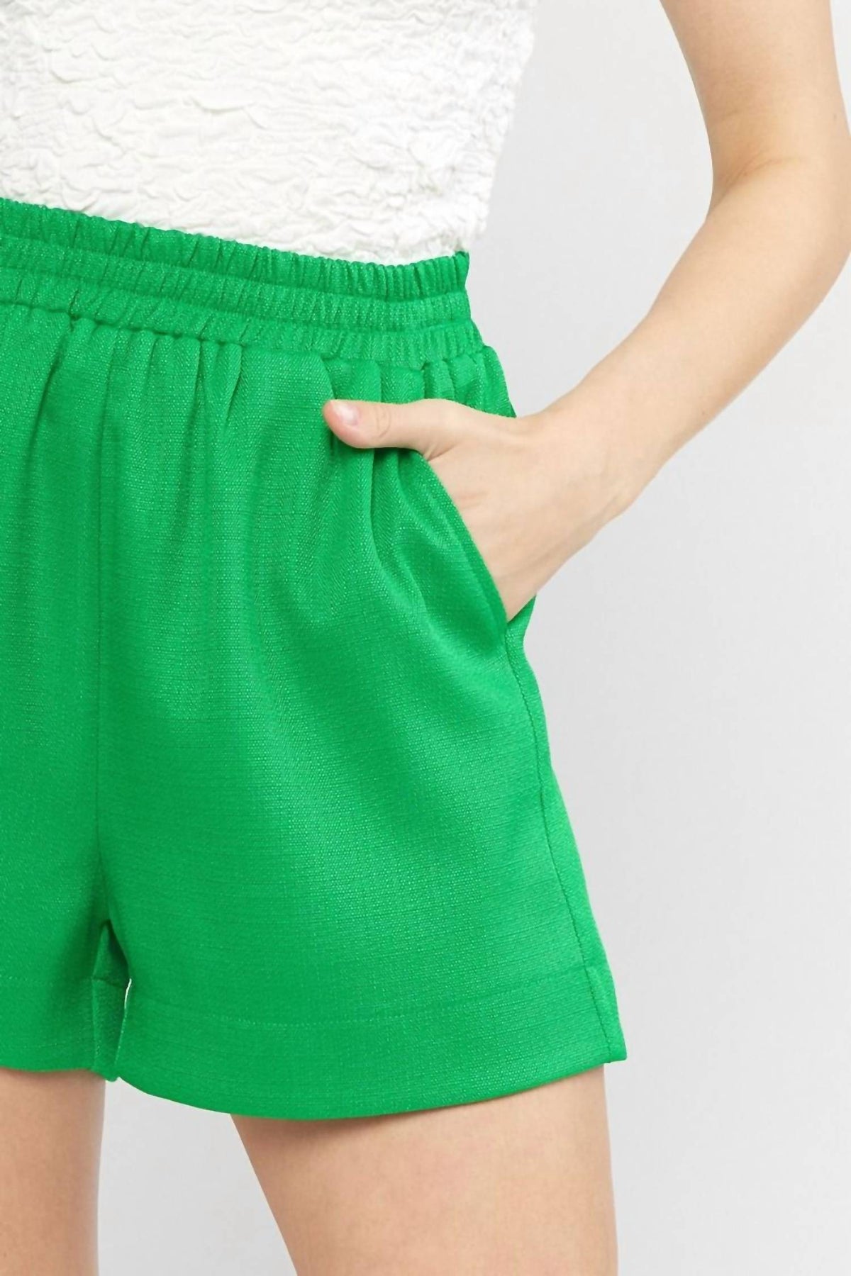 Entro - High Waisted Shorts