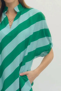 Entro - Kyle Striped Dress