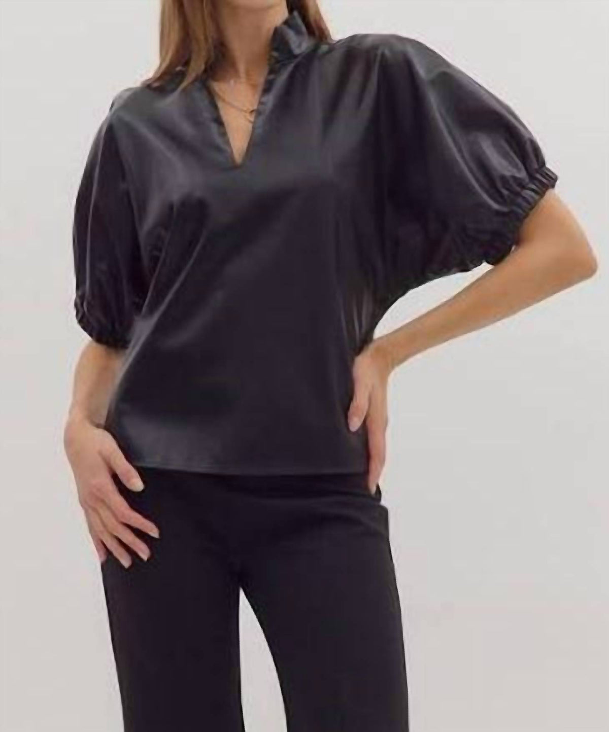 Entro - Leather Top