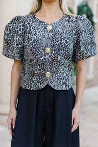 Entro - Leopard Top