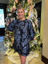 Entro - Long Sleeve Floral Dress