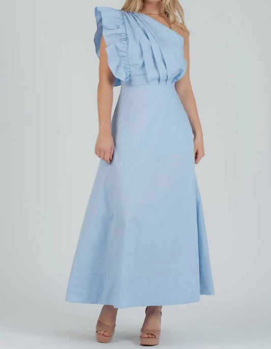 Entro - Luca Midi Dress - blue - clothing - dresses