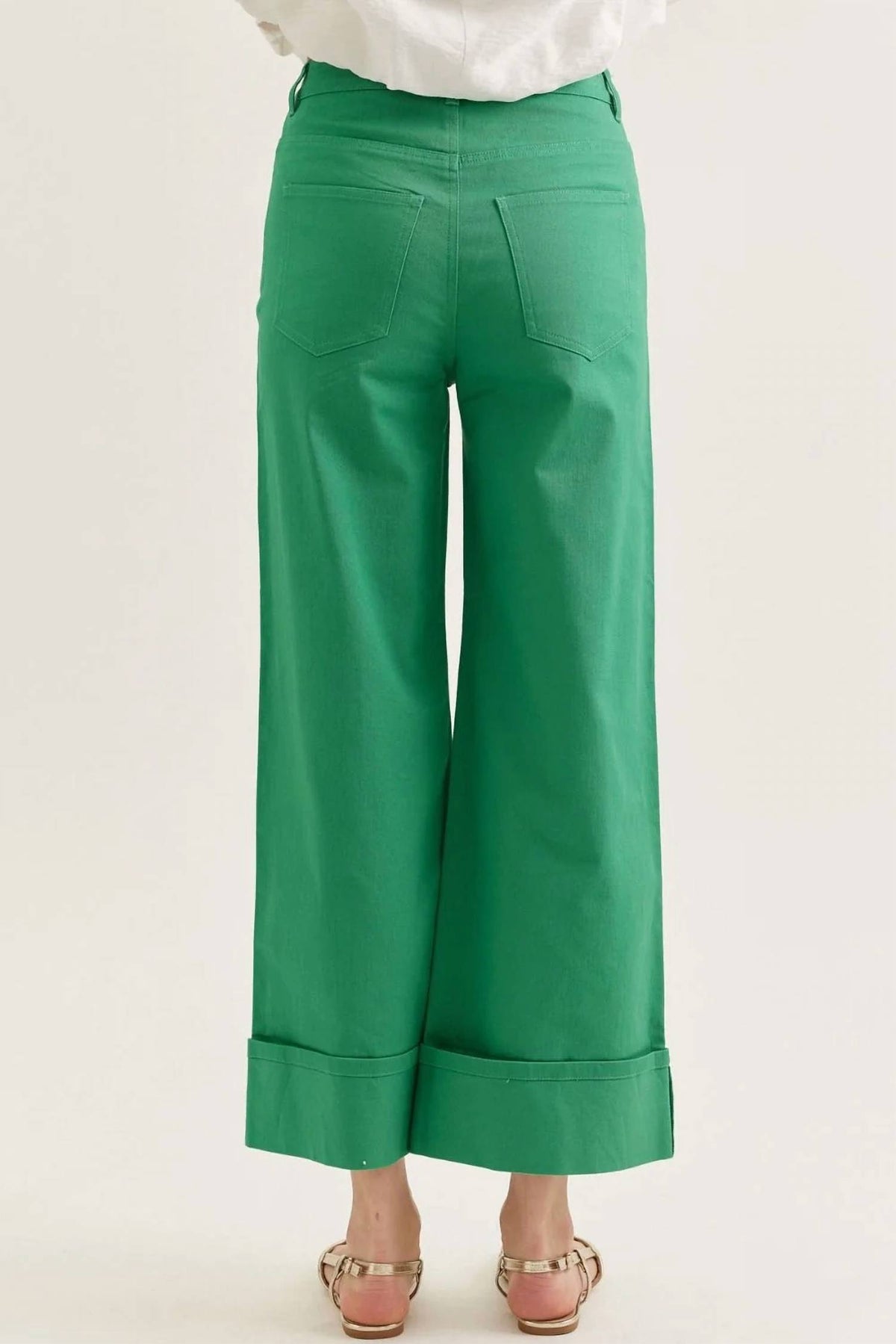 Entro - Lucky Clover Ankle Length Pants