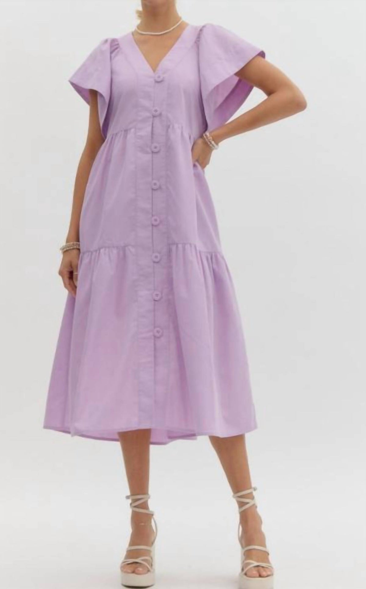 Entro - Marvelous Midi Dress