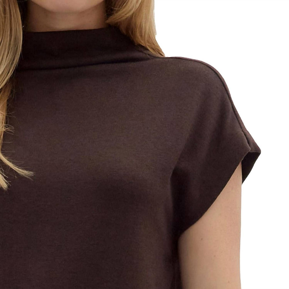 Entro - Midtown Mock Neck Top