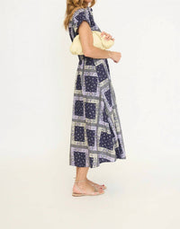 Entro - Nautical Midi Dress