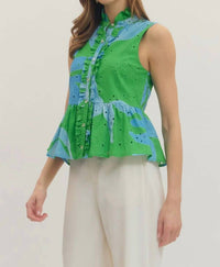 Entro - Ocean Breeze Blouse
