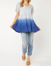 Entro - Ombre Tiered Top