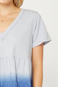 Entro - Ombre Tiered Top