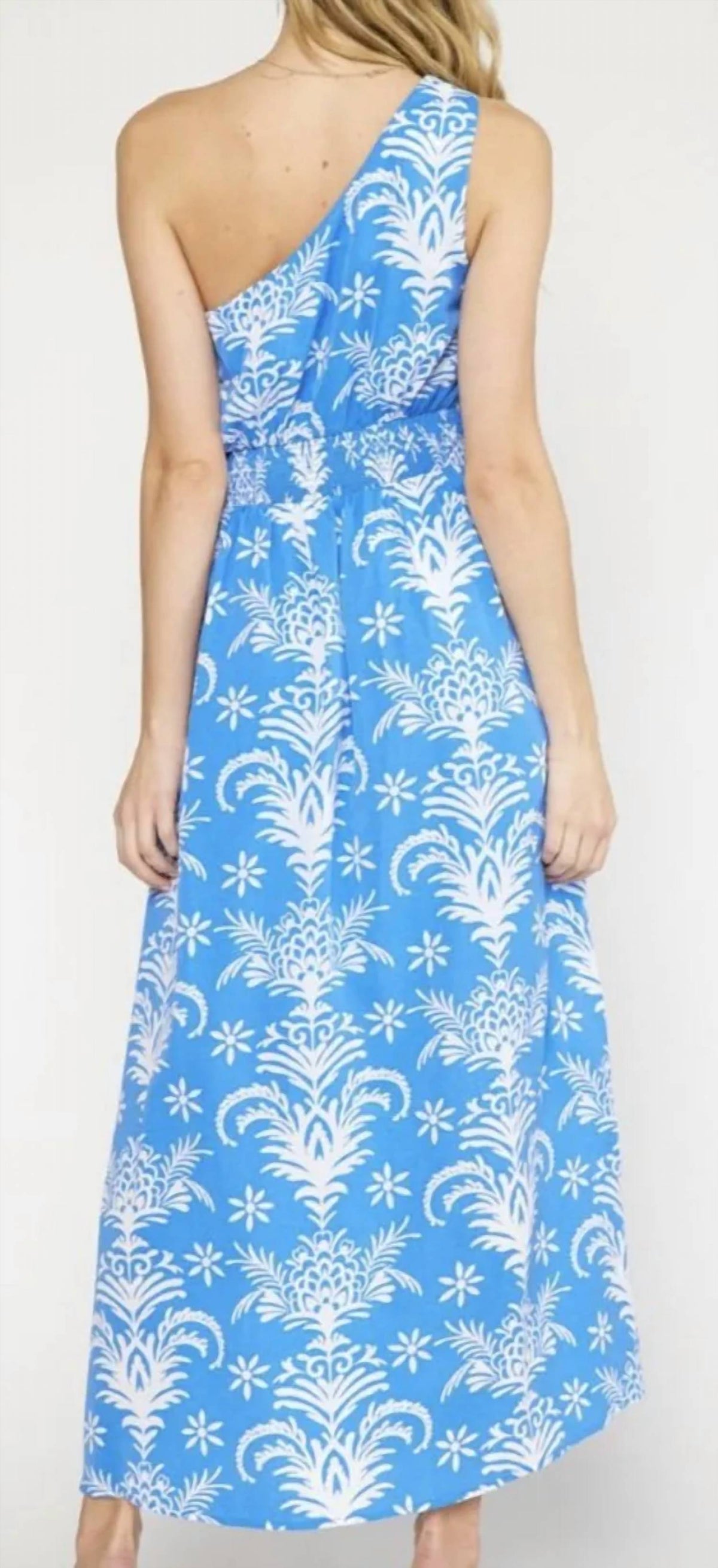 Entro - One-shoulder Wrap Dress