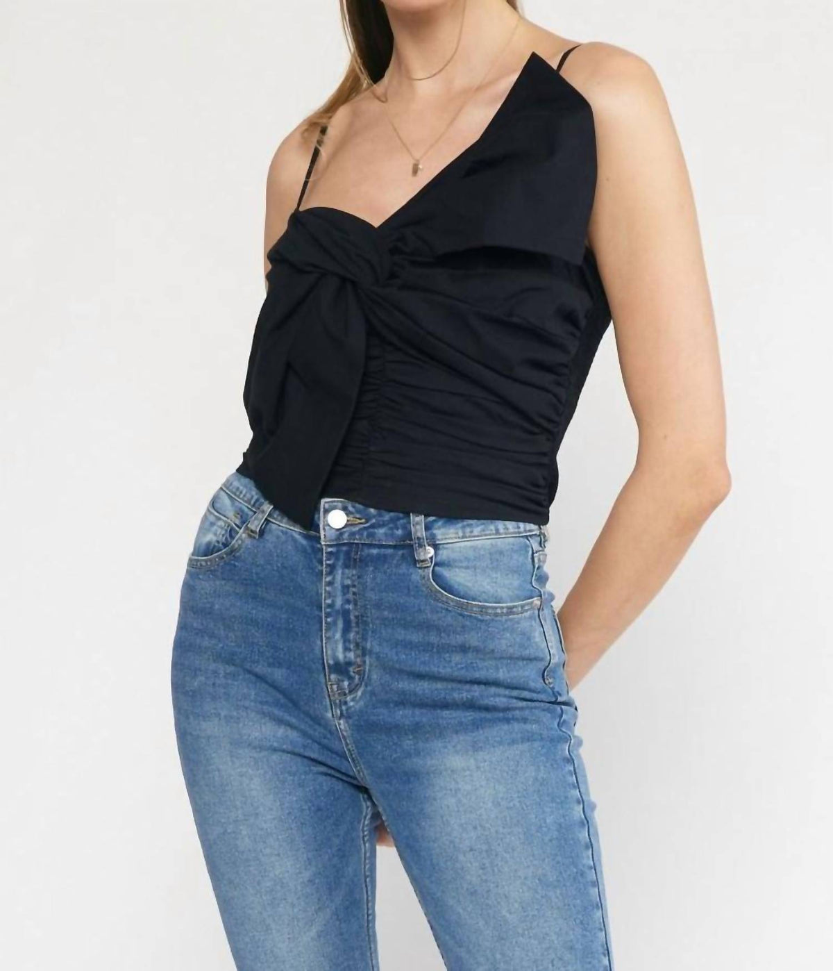 Entro - Oversized Bow Top