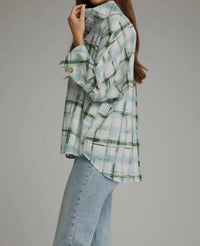 Entro - Plaid Popover Shirt
