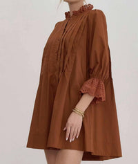 Entro - Pleated Mini Dress