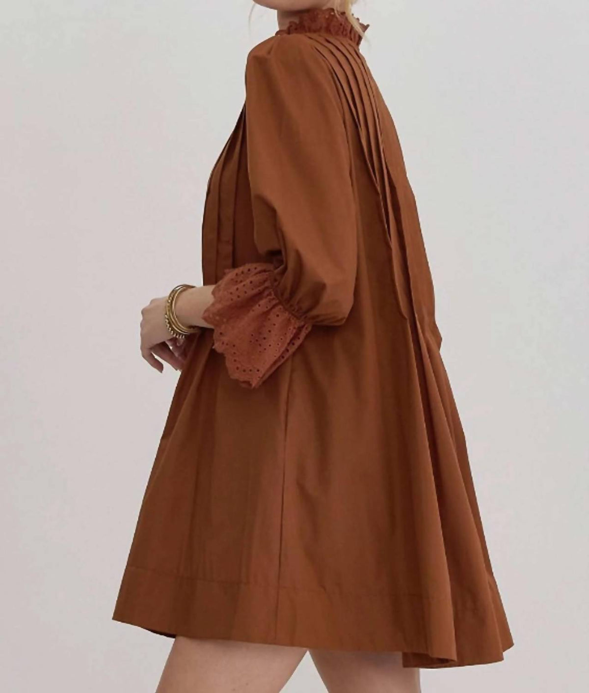 Entro - Pleated Mini Dress