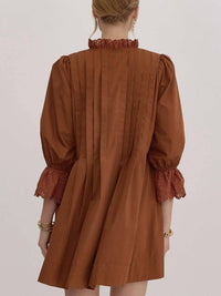 Entro - Pleated Mini Dress