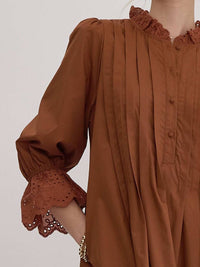 Entro - Pleated Mini Dress