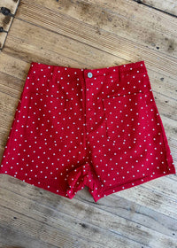 Entro - Polka Dot High Waist Retro Shorts