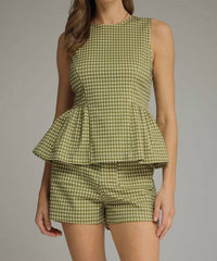 Entro - Polly Peplum Top