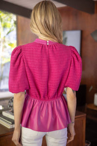Entro - Prep School Peplum Top
