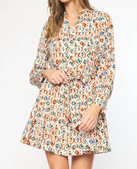 Entro - Print Tie Dress