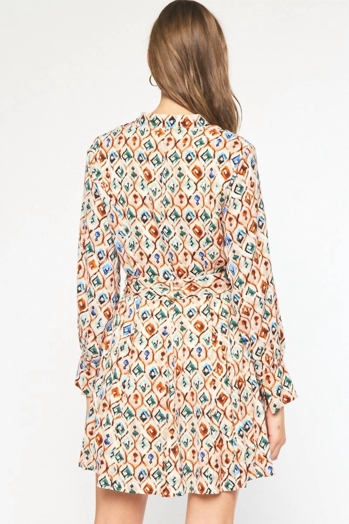 Entro - Print Tie Dress