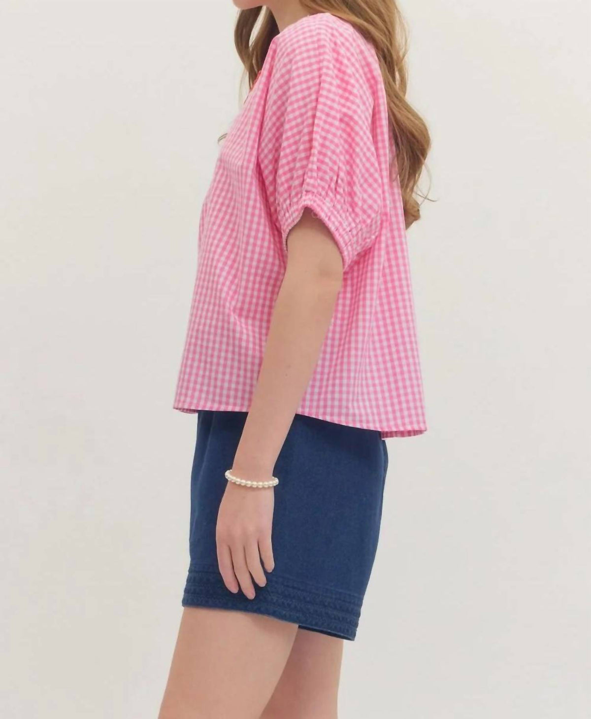 Entro - Puff Sleeve Top