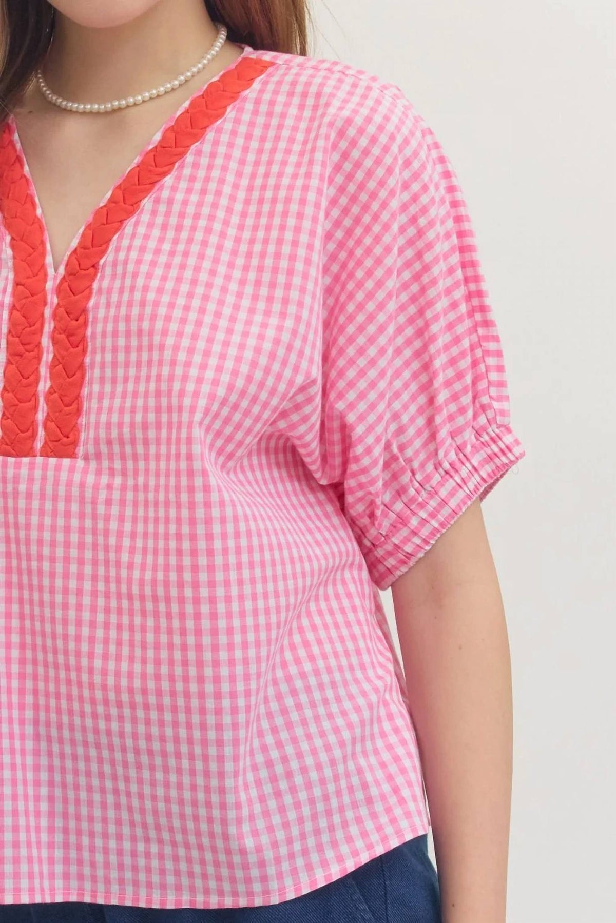 Entro - Puff Sleeve Top
