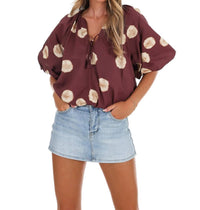 Entro - Put Together Polka Dot Top