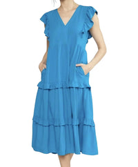 Entro - Rayon Midi Dress