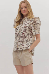 Entro - Rebel Western Blouse