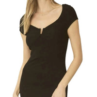 Entro - Ribbed Midi Dress
