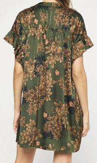 Entro - Satin Print Dress
