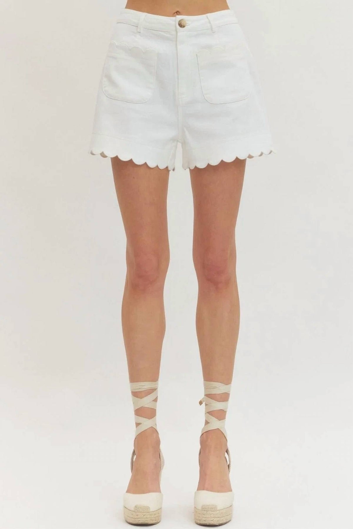 Entro - Scallop Shorts