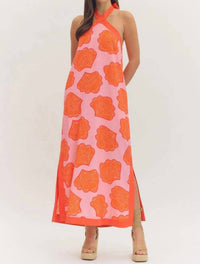 Entro - Shell Halter Dress