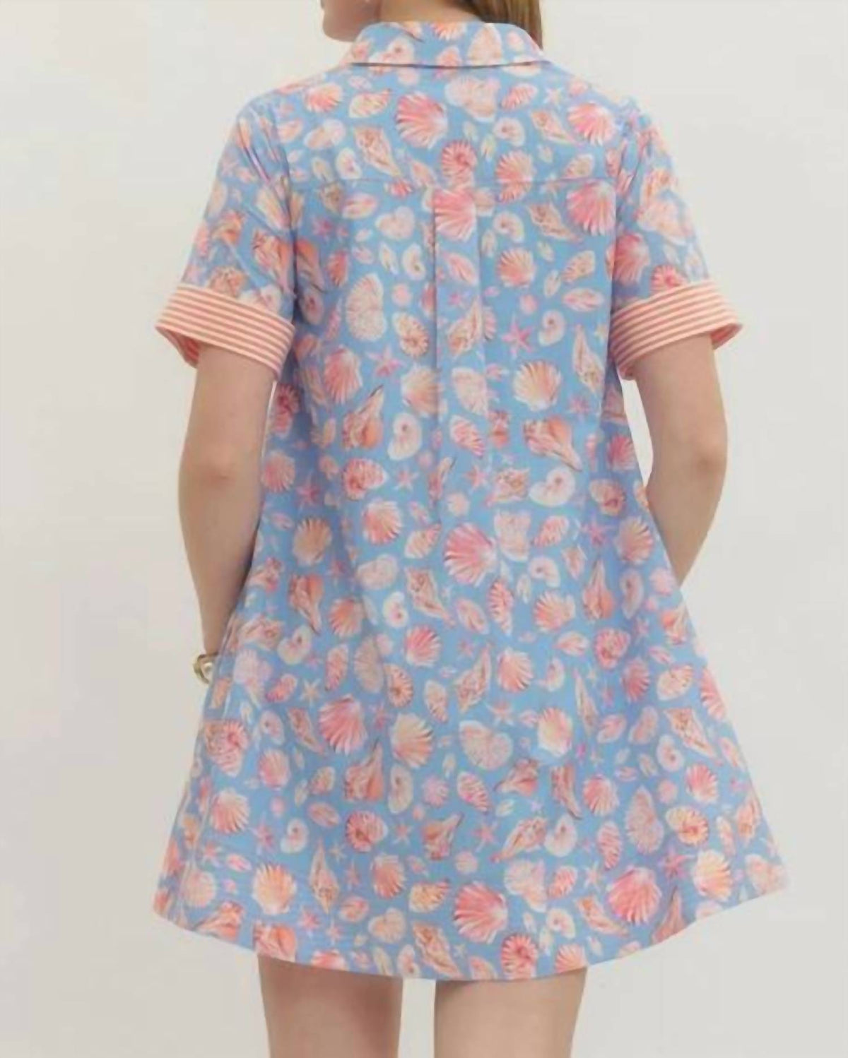 Entro - Shells Shells Shells Collared Dress
