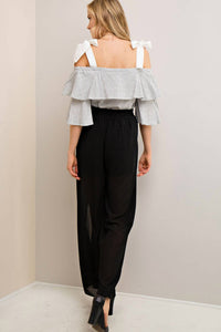 Entro - Solid Slit Maxi Short Pant