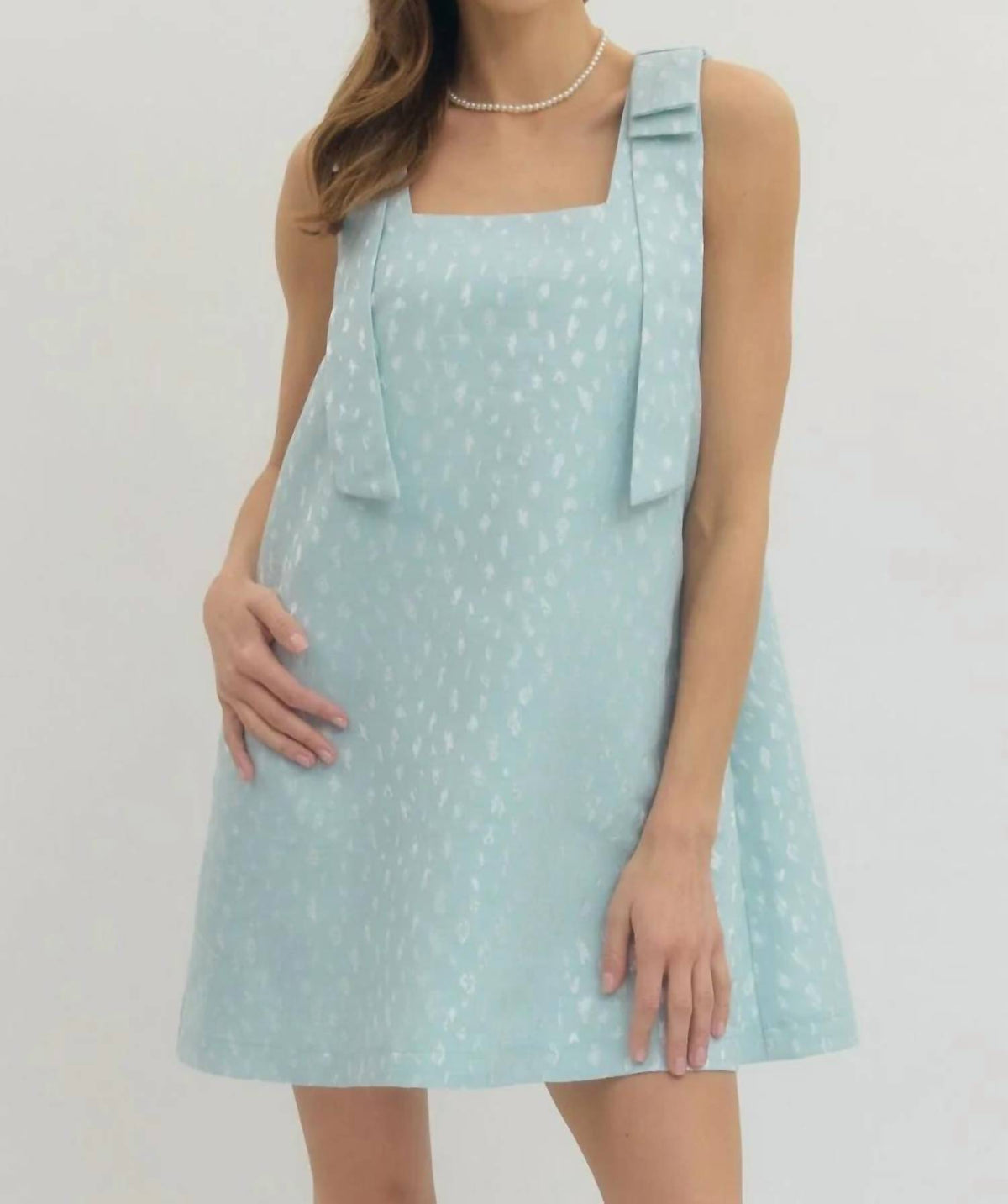Entro - Square Neck Mini Dress