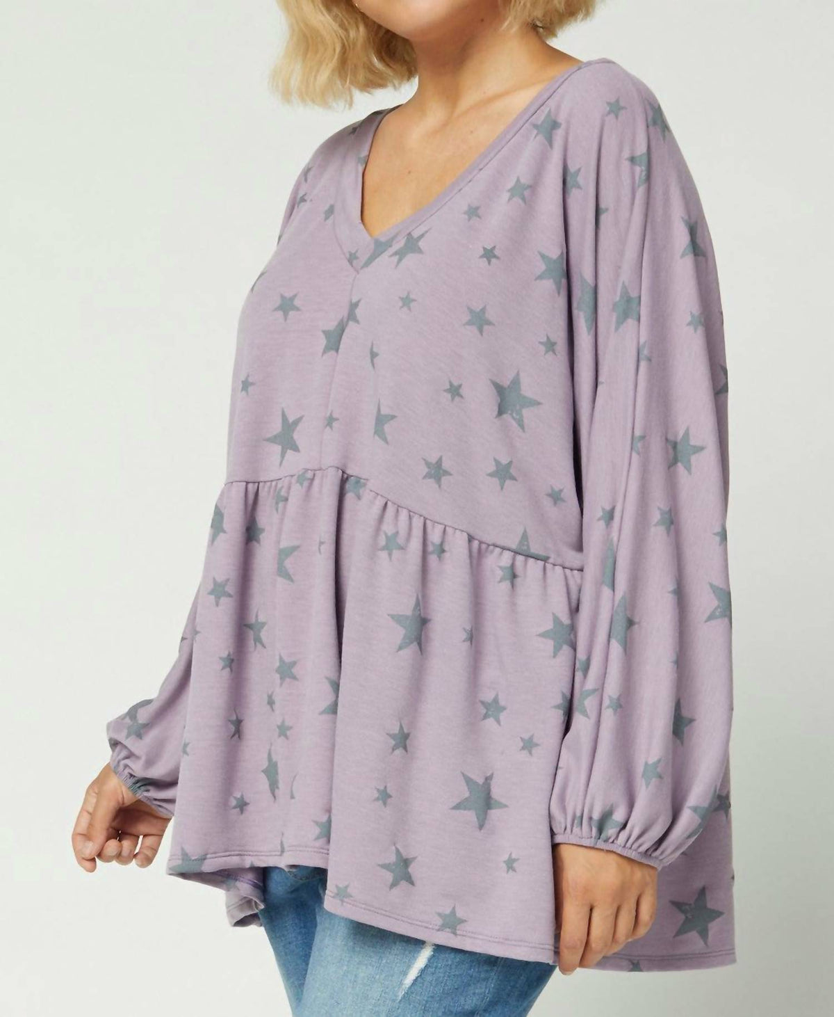 Entro - Star Peplum Top