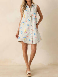 Entro - Stripe Floral Dress