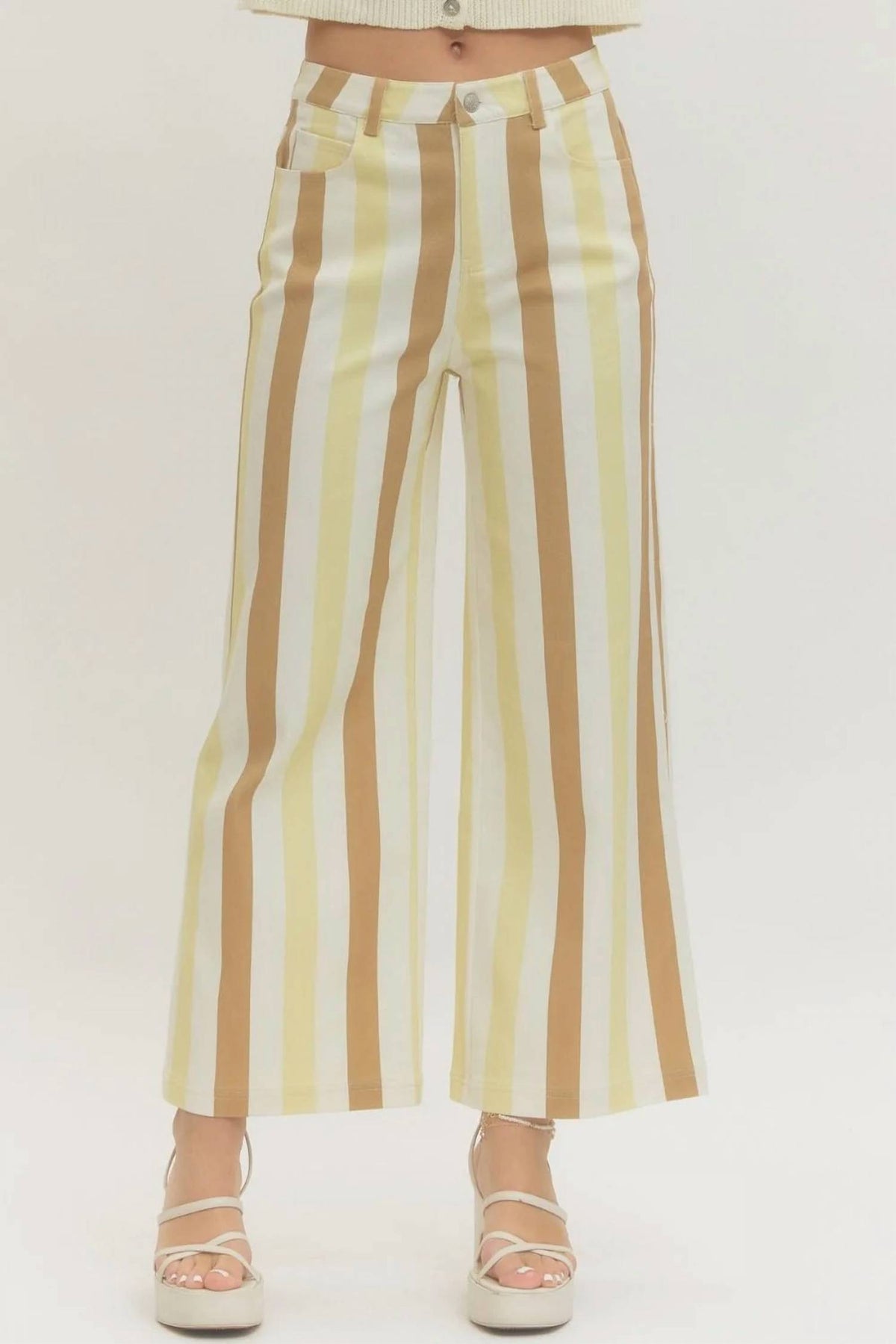 Entro - Stripe Me Happy Pant