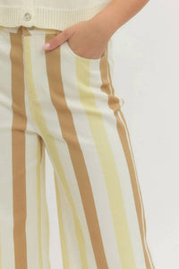 Entro - Stripe Me Happy Pant