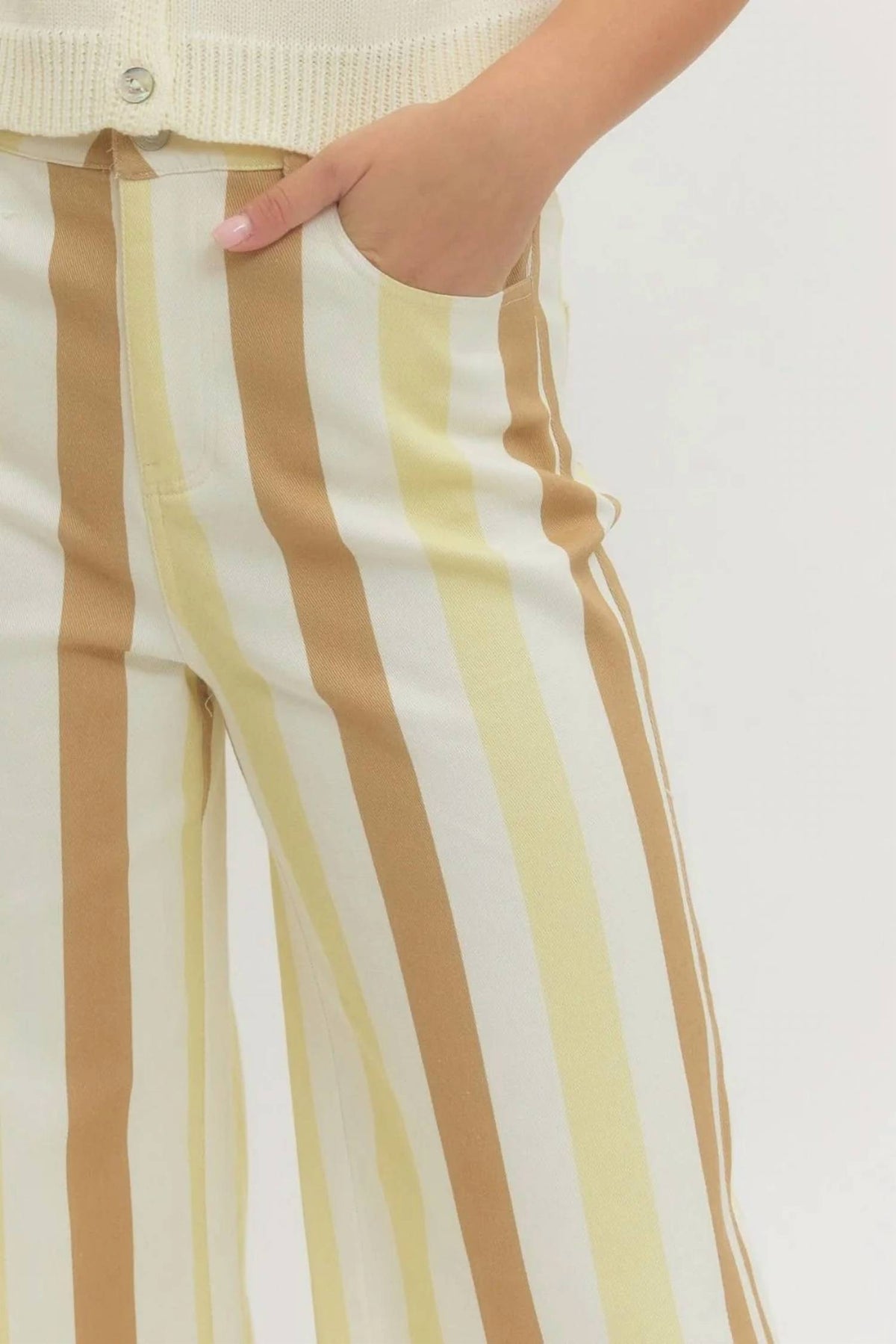 Entro - Stripe Me Happy Pant